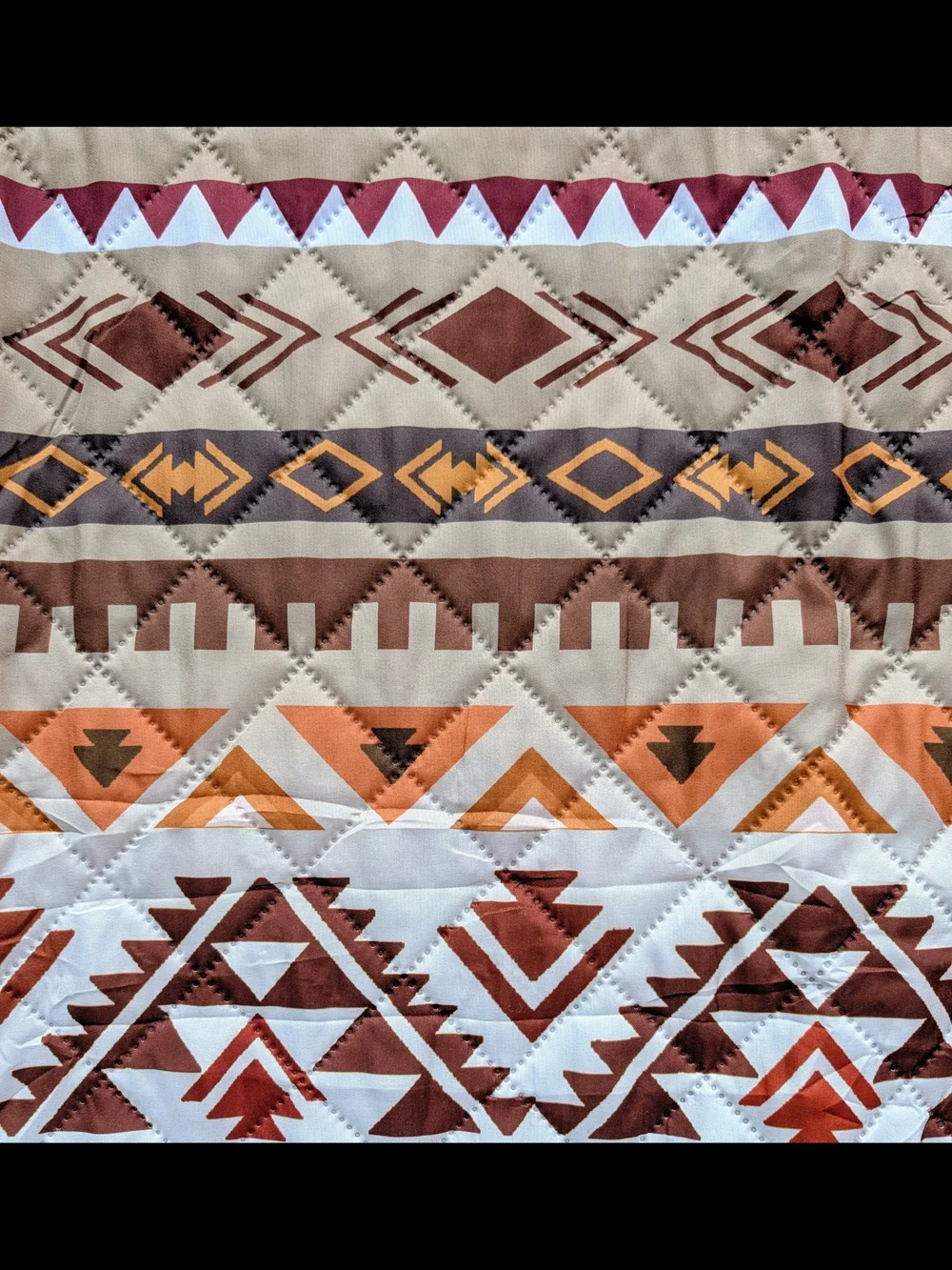 Southwest Quilted Sofa Protector in Southwestern Theme - Brand: Collection ETC.